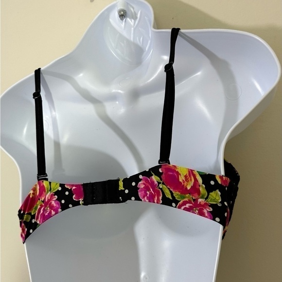 Victoria Secret sz 34 C push up bra in a tropical print Hardly worn. - Picture 3 of 10
